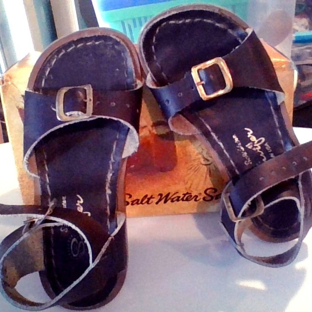 Gently Used Salt Water Sandals by Hoy
